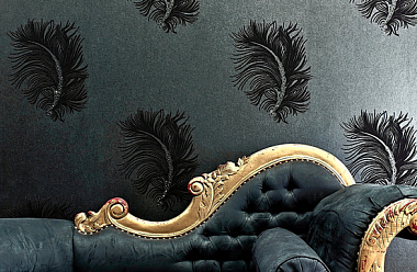 Обои haute couture.  Коллекция SWAROVSKI